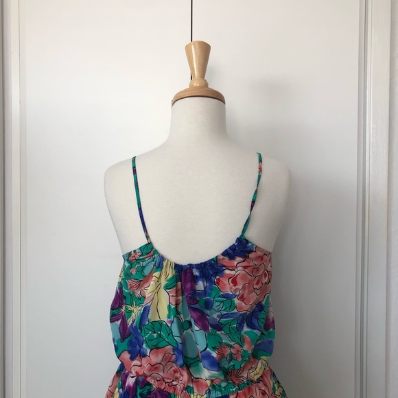 What Comes Around Goes Around Floral Shorts Romper - Picture 8 of 9